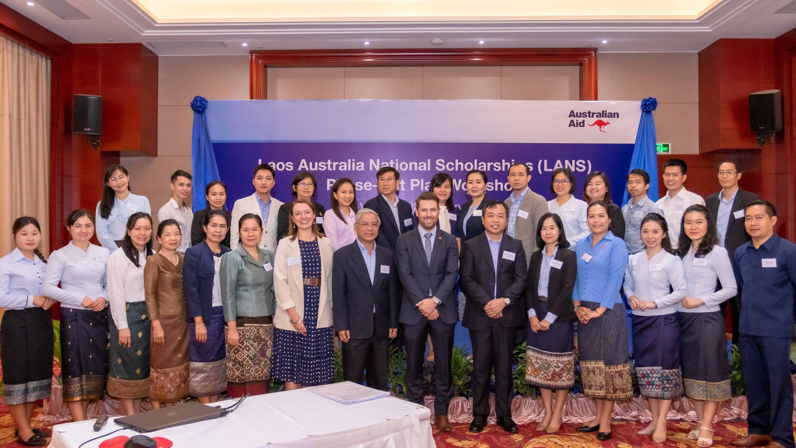 Laos Australia National Scholarships (LANS) Planning Workshop celebrates achievements