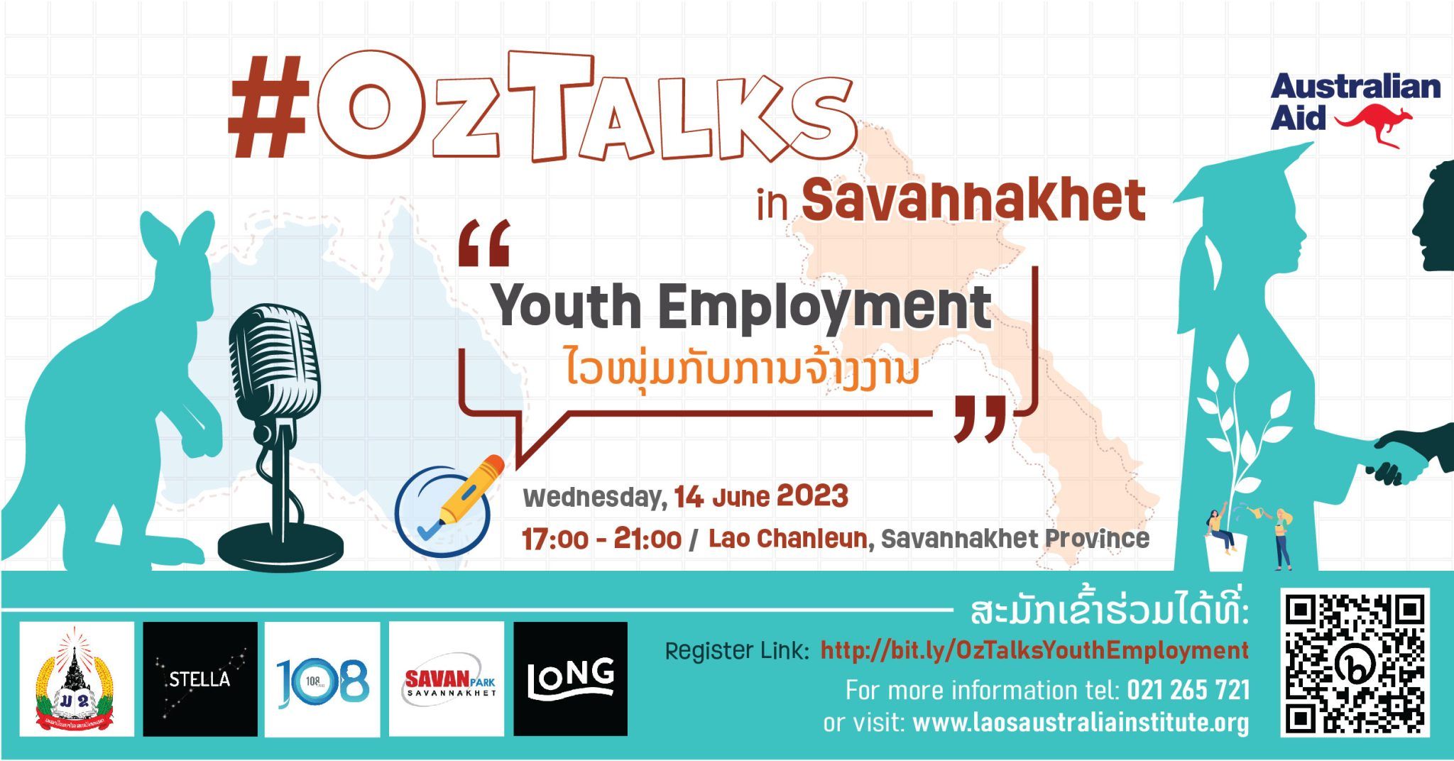OzTalks: ‘Youth Employment’ in Savannakhet, Laos